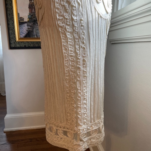 Designer Cache Elegant Sheath Amazing Applique - Picture 7 of 16